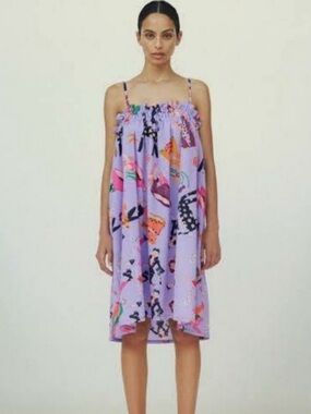 Miranda Makaroff x Zara In Art Dress